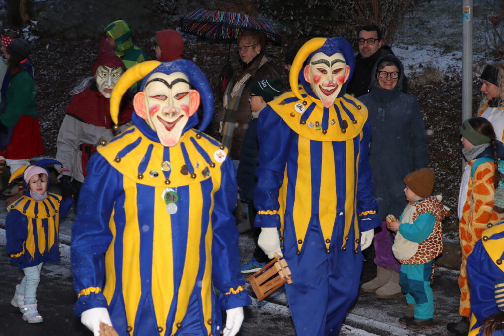 33 Jahre Haidrios - eine bunte Schar Narren zieht durch Bogenweiler (Bild: Jo Maurer)